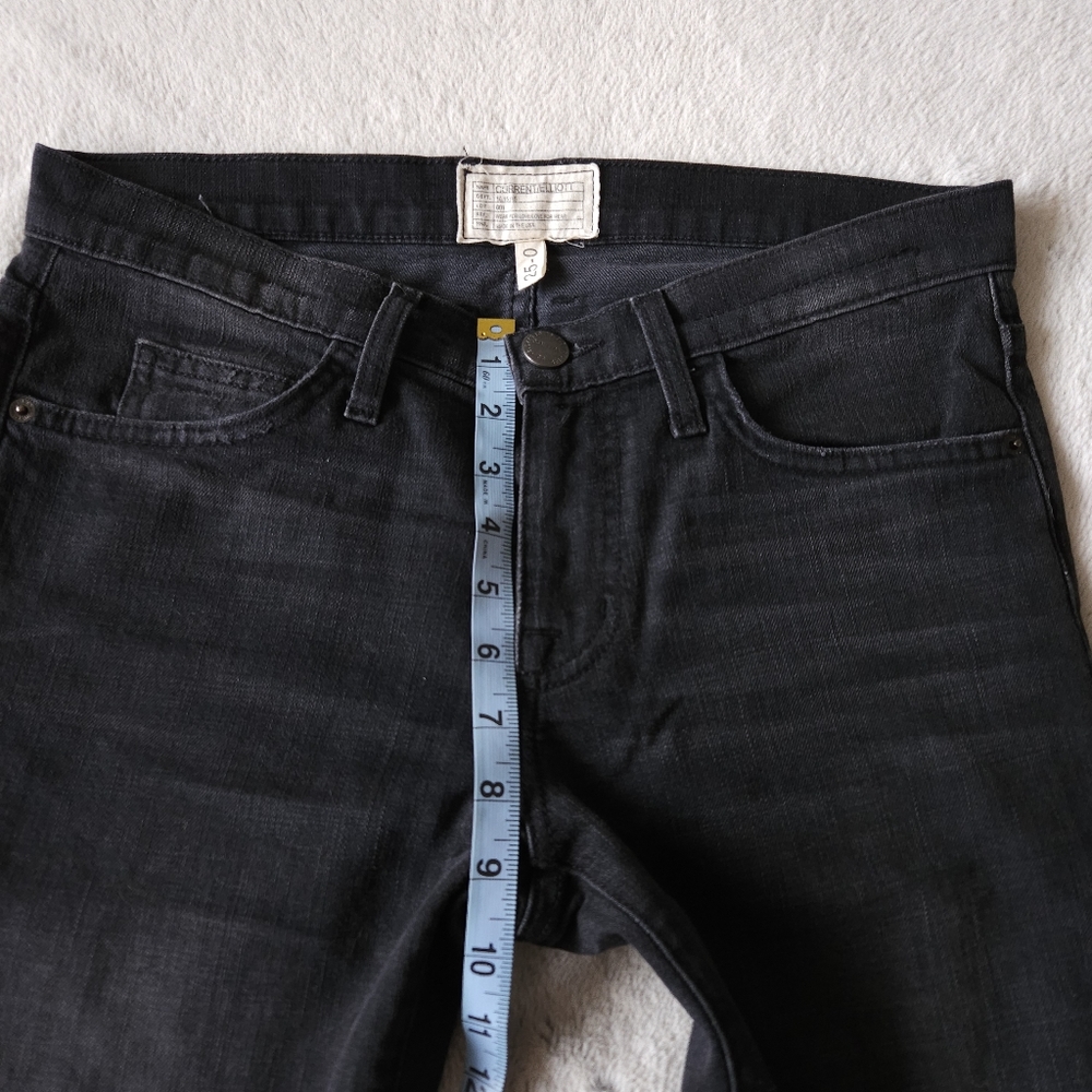 🇺🇸 CURRENT/ELLIOTT The Fling Slim Boyfriend Jean Size 25 - Picture 14 of 16